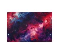 Jigsaw Puzzles1000 Piece Hytter Galaxy Space Art Pattern Educational Intellectual Wooden Puzzles, Fun Puzzles, Stress Relieving Game