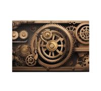 Jigsaw Puzzles1000 Piece Hytter Gold Mechanical Gear Pattern Educational Intellectual Wooden Puzzles, Fun Puzzles, Stress Relieving Game