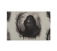 Jigsaw Puzzles1000 Piece Hytter Horrible Branches Pattern Educational Intellectual Wooden Puzzles, Fun Puzzles, Stress Relieving Game