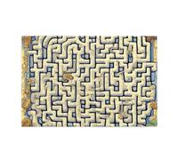 Jigsaw Puzzles1000 Piece Hytter Labyrinth Treasure Map Pattern Educational Intellectual Wooden Puzzles, Fun Puzzles, Stress Relieving Game