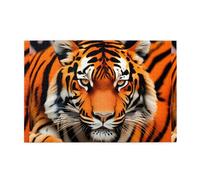 Jigsaw Puzzles1000 Piece Hytter Orange Tiger Leopard Pattern Educational Intellectual Wooden Puzzles, Fun Puzzles, Stress Relieving Game