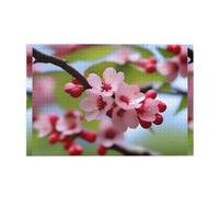 Jigsaw Puzzles1000 Piece Hytter Red Cherry Blossom Pattern Educational Intellectual Wooden Puzzles, Fun Puzzles, Stress Relieving Game