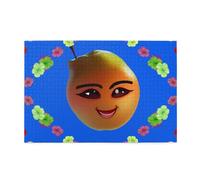 Jigsaw Puzzles1000 Piece Hytter Smiley Yellow Pear Pattern Educational Intellectual Wooden Puzzles, Fun Puzzles, Stress Relieving Game