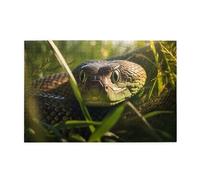 Jigsaw Puzzles1000 Piece Hytter Snake Pattern Educational Intellectual Wooden Puzzles, Fun Puzzles, Stress Relieving Game