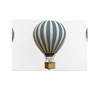 Jigsaw Puzzles1000 Piece Whjdpp Aerial Love Hot Air Balloon Pattern Educational Intellectual Wooden Puzzles, Fun Puzzles, Stress Relieving Puzzles