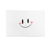 Jigsaw Puzzles1000 Piece Whjdpp Keep Smiling Every Day Pattern Educational Intellectual Wooden Puzzles, Fun Puzzles, Stress Relieving Puzzles