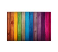 Jigsaw Puzzles1000 Piece Whjdpp Rainbow Colored Wood Background Picture Educational Intellectual Wooden Puzzles, Fun Puzzles, Stress Relieving Game