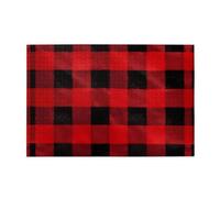 Jigsaw Puzzles1000 Piece Whjdpp Red Black Buffalo Check Plaid Pattern Picture Educational Intellectual Wooden Puzzles, Fun Puzzles, Stress Relieving Game