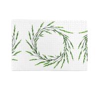 Jigsaw Puzzles1000 Piece Whjdpp Willow Branches and Wreaths Pattern Educational Intellectual Wooden Puzzles, Fun Puzzles, Stress Relieving Puzzles