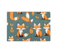 Jigsaw Puzzles1000 Piece Whjdpp Yellow Fox Pattern Educational Intellectual Wooden Puzzles, Fun Puzzles, Stress Relieving Puzzles