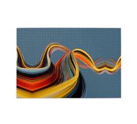 Jigsaw Puzzles1000 Piece Whjshop Color Lines Prints Educational Intellectual Wooden Puzzles, Fun Puzzles, Stress Relieving Puzzles