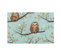 Jigsaw Puzzles1000 Piece Whjshop Lazy Cute Sloth Hanging The Branches Printing Quality Wooden Puzzle for Adults and Kids, Fun Puzzles, Stress Relieving Puzzles