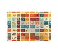 Jigsaw Puzzles1000 Piece Whjshop Periodic Table of Elements Printing Quality Wooden Puzzle for Adults and Kids, Fun Puzzles, Stress Relieving Puzzles