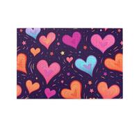 Jigsaw Puzzles1000 Piece Whjshop Shooting Star Heart Printing Quality Wooden Puzzle for Adults and Kids, Fun Puzzles, Stress Relieving Puzzles