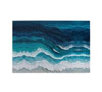 Jigsaw Puzzles1000 Piece Whjshop The Ocean with Distinct Layers Prints Educational Intellectual Wooden Puzzles, Fun Puzzles, Stress Relieving Puzzles