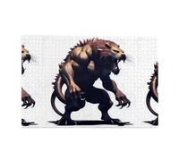 Jigsaw Puzzles1000 Piece Yyhwhjde A Mysterious Monster Appears Prints Quality Wooden Puzzle for Adults and Kids, Fun Puzzles, Stress Relieving Puzzles