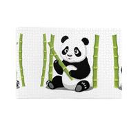 Jigsaw Puzzles1000 Piece Yyhwhjde Baby Panda Eating Bamboo Prints Educational Intellectual Wooden Puzzles, Fun Puzzles, Stress Relieving Game