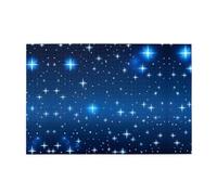 Jigsaw Puzzles1000 Piece Yyhwhjde Blue Star Pattern Picture Educational Intellectual Wooden Puzzles, Fun Puzzles, Stress Relieving Puzzles