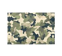 Jigsaw Puzzles1000 Piece Yyhwhjde Camo Woodland Camoflage Picture Educational Intellectual Wooden Puzzles, Fun Puzzles, Stress Relieving Puzzles