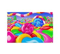 Jigsaw Puzzles1000 Piece Yyhwhjde Candy Land Picture Educational Intellectual Wooden Puzzles, Fun Puzzles, Stress Relieving Puzzles