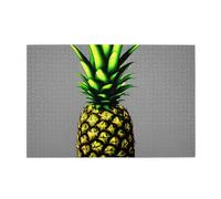 Jigsaw Puzzles1000 Piece Yyhwhjde Cartoon Pineapple Prints Educational Intellectual Wooden Puzzles, Fun Puzzles, Stress Relieving Game