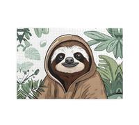 Jigsaw Puzzles1000 Piece Yyhwhjde Cartoon Sloth Picture Educational Intellectual Wooden Puzzles, Fun Puzzles, Stress Relieving Puzzles