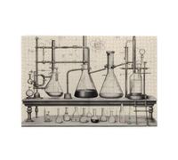 Jigsaw Puzzles1000 Piece Yyhwhjde Chemistry Print Prints Educational Intellectual Wooden Puzzles, Fun Puzzles, Stress Relieving Game