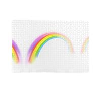 Jigsaw Puzzles1000 Piece Yyhwhjde Colorful Rainbow Picture Educational Intellectual Wooden Puzzles, Fun Puzzles, Stress Relieving Puzzles