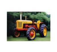 Jigsaw Puzzles1000 Piece Yyhwhjde Company Farm Tractor Picture Educational Intellectual Wooden Puzzles, Fun Puzzles, Stress Relieving Puzzles