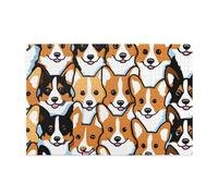 Jigsaw Puzzles1000 Piece Yyhwhjde Corgi Pattern Prints Educational Intellectual Wooden Puzzles, Fun Puzzles, Stress Relieving Game