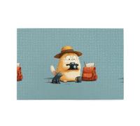 Jigsaw Puzzles1000 Piece Yyhwhjde Cute Cat and Mouse Harmonious Picture Prints Quality Wooden Puzzle for Adults and Kids, Fun Puzzles, Stress Relieving Puzzles