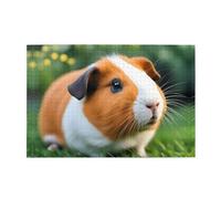 Jigsaw Puzzles1000 Piece Yyhwhjde Cute Guinea Pig Picture Educational Intellectual Wooden Puzzles, Fun Puzzles, Stress Relieving Puzzles