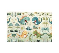 Jigsaw Puzzles1000 Piece Yyhwhjde Cute Little Baby Dinosaur Prints Quality Wooden Puzzle for Adults and Kids, Fun Puzzles, Stress Relieving Puzzles