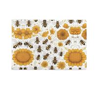Jigsaw Puzzles1000 Piece Yyhwhjde Cute Little Bee Pattern Quality Wooden Puzzle for Adults and Kids, Fun Puzzles, Stress Relieving Puzzles