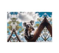 Jigsaw Puzzles1000 Piece Yyhwhjde Cute Little Koala Pattern Quality Wooden Puzzle for Adults and Kids, Fun Puzzles, Stress Relieving Puzzles
