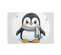 Jigsaw Puzzles1000 Piece Yyhwhjde Cute Penguin Prints Quality Wooden Puzzle for Adults and Kids, Fun Puzzles, Stress Relieving Puzzles