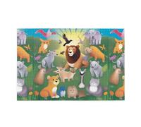 Jigsaw Puzzles1000 Piece Yyhwhjde Enlightenment Animals Prints Quality Wooden Puzzle for Adults and Kids, Fun Puzzles, Stress Relieving Puzzles