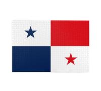 Jigsaw Puzzles1000 Piece Yyhwhjde Flag of Panama Prints Educational Intellectual Wooden Puzzles, Fun Puzzles, Stress Relieving Game