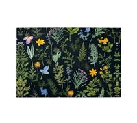 Jigsaw Puzzles1000 Piece Yyhwhjde Flowering Herbs and Herbaceous Plants Picture Educational Intellectual Wooden Puzzles, Fun Puzzles, Stress Relieving Puzzles