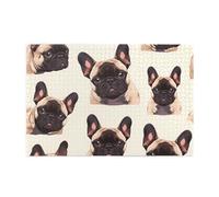 Jigsaw Puzzles1000 Piece Yyhwhjde French Bulldog Dog Pattern Quality Wooden Puzzle for Adults and Kids, Fun Puzzles, Stress Relieving Puzzles
