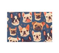 Jigsaw Puzzles1000 Piece Yyhwhjde French Bulldog Pattern Quality Wooden Puzzle for Adults and Kids, Fun Puzzles, Stress Relieving Puzzles