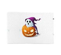 Jigsaw Puzzles1000 Piece Yyhwhjde Ghost On The Pumpkin Prints Educational Intellectual Wooden Puzzles, Fun Puzzles, Stress Relieving Game