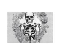 Jigsaw Puzzles1000 Piece Yyhwhjde Goth Beauty Girl Pattern Quality Wooden Puzzle for Adults and Kids, Fun Puzzles, Stress Relieving Puzzles