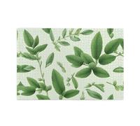 Jigsaw Puzzles1000 Piece Yyhwhjde Green Flower Herb Sage Leaves and Branches Picture Educational Intellectual Wooden Puzzles, Fun Puzzles, Stress Relieving Puzzles