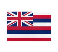 Jigsaw Puzzles1000 Piece Yyhwhjde Hawaii Flag Prints Educational Intellectual Wooden Puzzles, Fun Puzzles, Stress Relieving Game