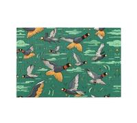 Jigsaw Puzzles1000 Piece Yyhwhjde Hunting Flying Wild Ducks Picture Educational Intellectual Wooden Puzzles, Fun Puzzles, Stress Relieving Puzzles