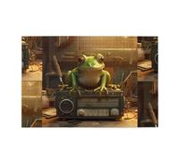 Jigsaw Puzzles1000 Piece Yyhwhjde Little Frog by The Radio Picture Educational Intellectual Wooden Puzzles, Fun Puzzles, Stress Relieving Puzzles