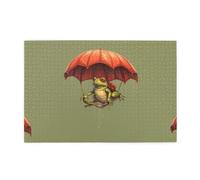 Jigsaw Puzzles1000 Piece Yyhwhjde Little Frog Landing Picture Educational Intellectual Wooden Puzzles, Fun Puzzles, Stress Relieving Puzzles