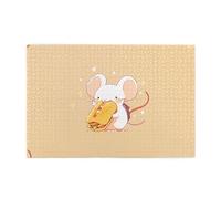 Jigsaw Puzzles1000 Piece Yyhwhjde Mouse Eating Hot Dog Picture Educational Intellectual Wooden Puzzles, Fun Puzzles, Stress Relieving Puzzles