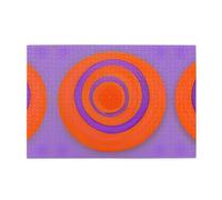 Jigsaw Puzzles1000 Piece Yyhwhjde Orange Circle Centre Prints Quality Wooden Puzzle for Adults and Kids, Fun Puzzles, Stress Relieving Puzzles